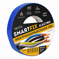 SmartFix Изолента ELECTRO 15мм*20м 150мкм синяя min 6шт